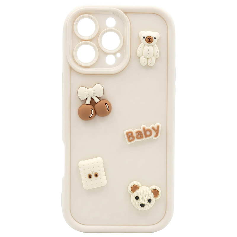 Ultra Trendy 3D case for Samsung Galaxy S26 bear - Billede 2