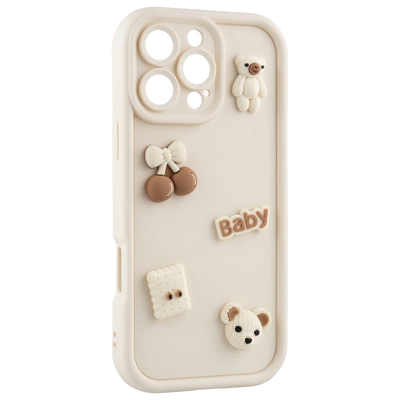 Ultra Trendy 3D case for Samsung Galaxy S26 bear - Billede 4
