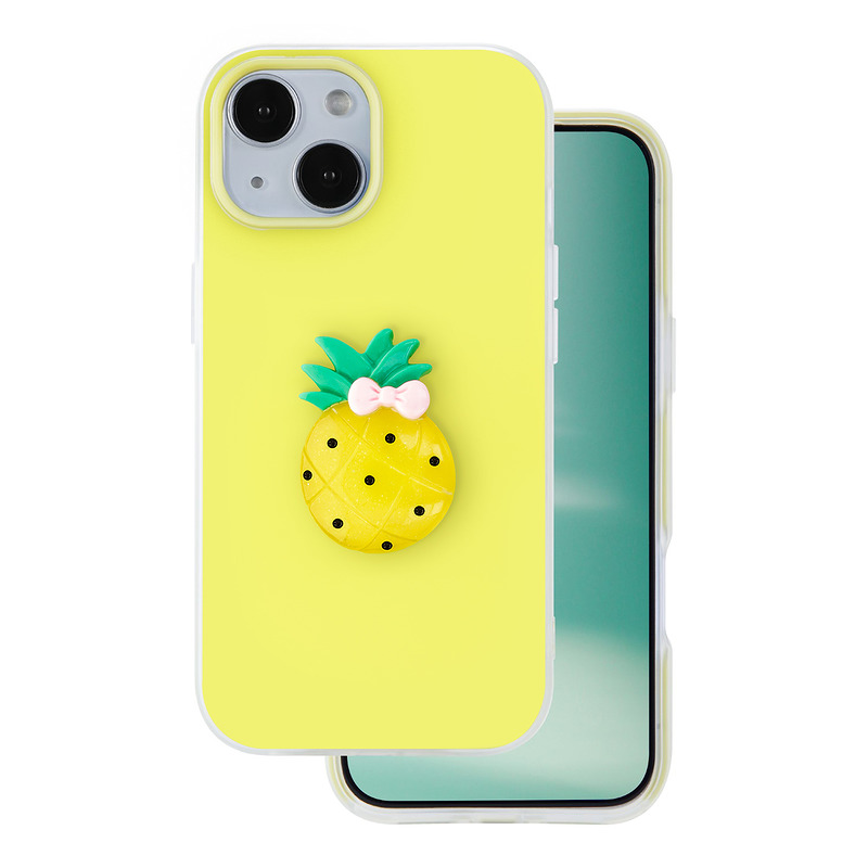 Fruit 2in1 case for iPhone 14 6,1" yellow