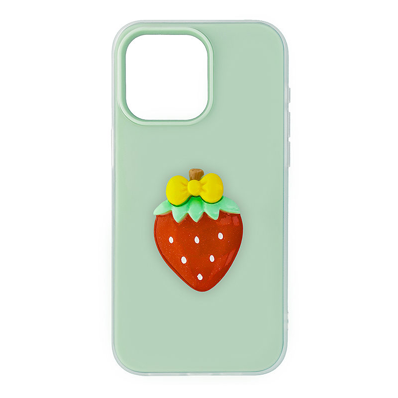 Fruit 2in1 case for iPhone 15 Pro 6,1" green - Billede 2