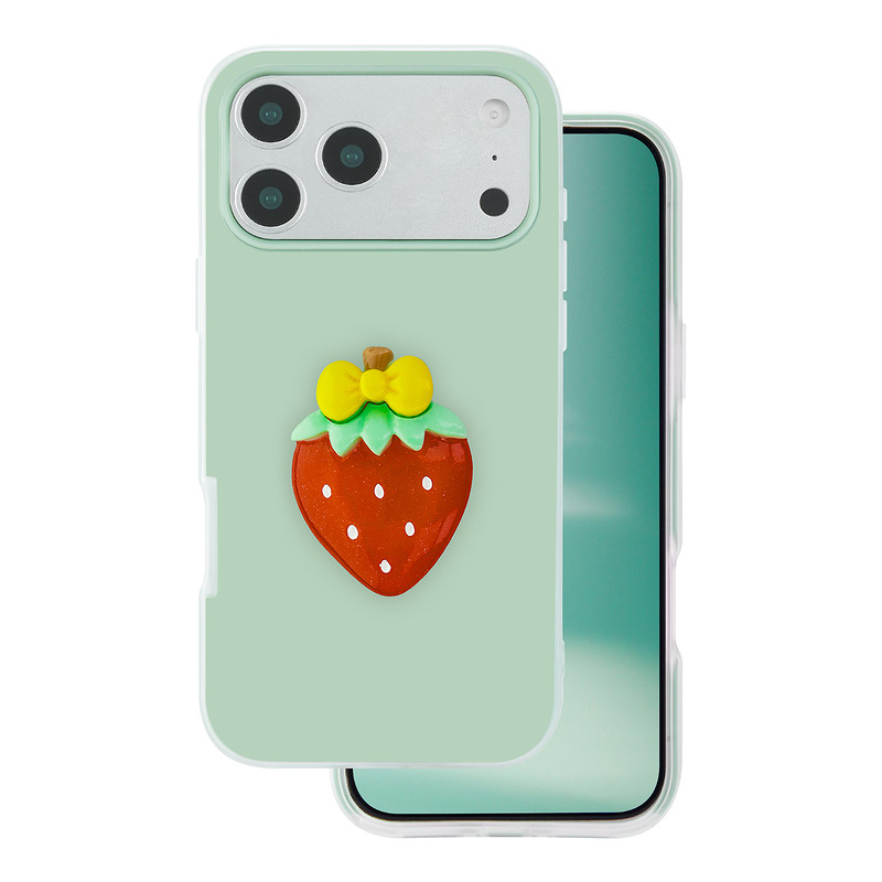 Fruit 2in1 case for iPhone 17 Pro Max 6,9" green