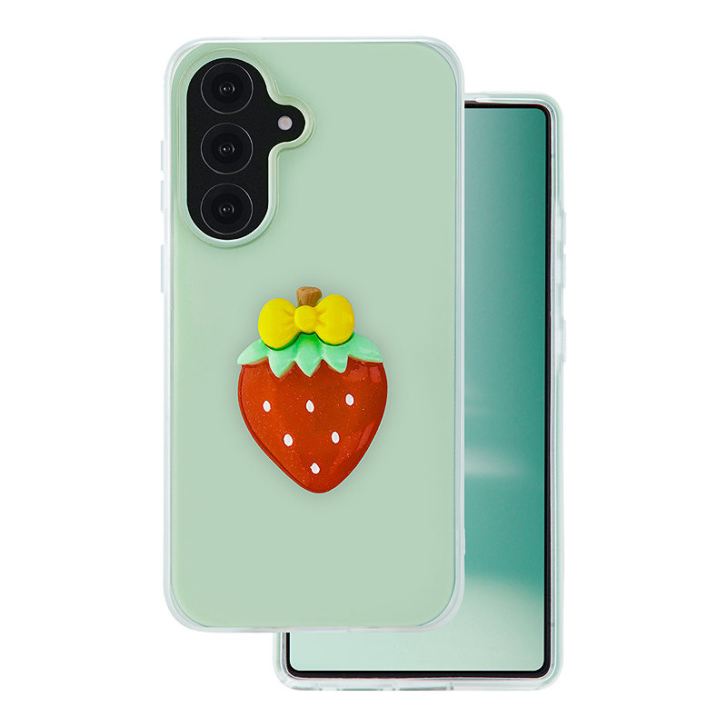 Fruit 2in1 case for Samsung Galaxy S25 green