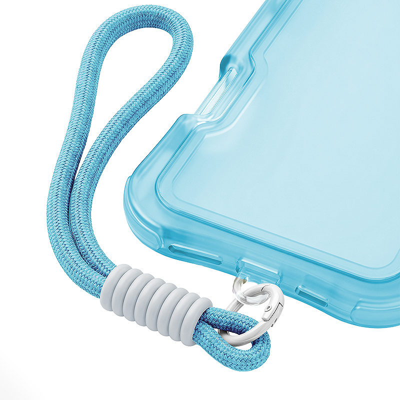 Safepop case with strap for iPhone 16 Pro Max 6,9" blue - Billede 3