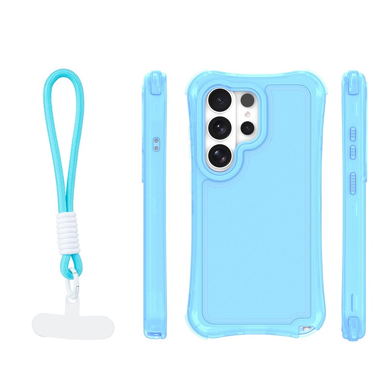 Safepop case with strap for Samsung Galaxy S26 Ultra blue - Billede 2