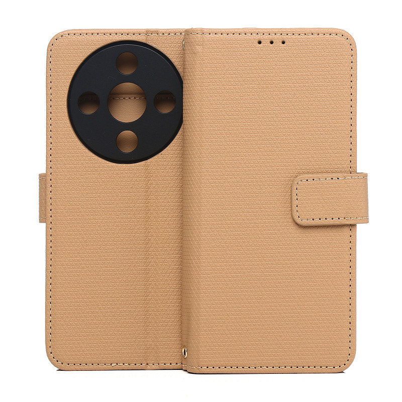 Smart Triangle case for Honor Magic 8 Lite brown