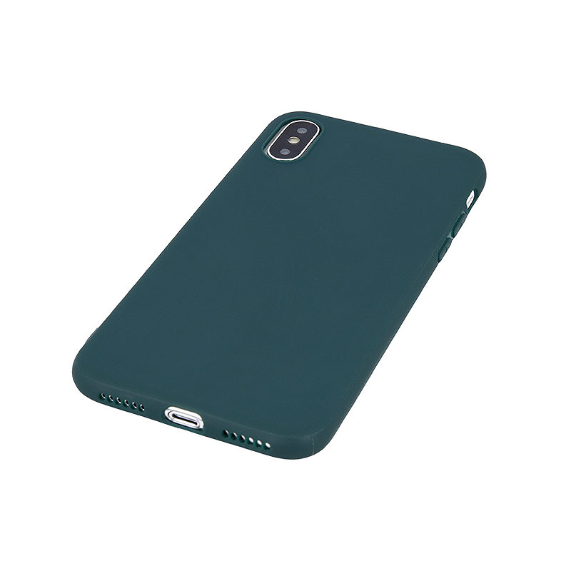 Matt TPU case for Oppo A6 4G / A6 5G / A6X 4G / A6X 5G / A6S 4G / A6S 5G Global forest green - Billede 3