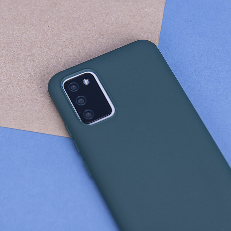 Matt TPU case for Oppo A6 4G / A6 5G / A6X 4G / A6X 5G / A6S 4G / A6S 5G Global forest green - Billede 5