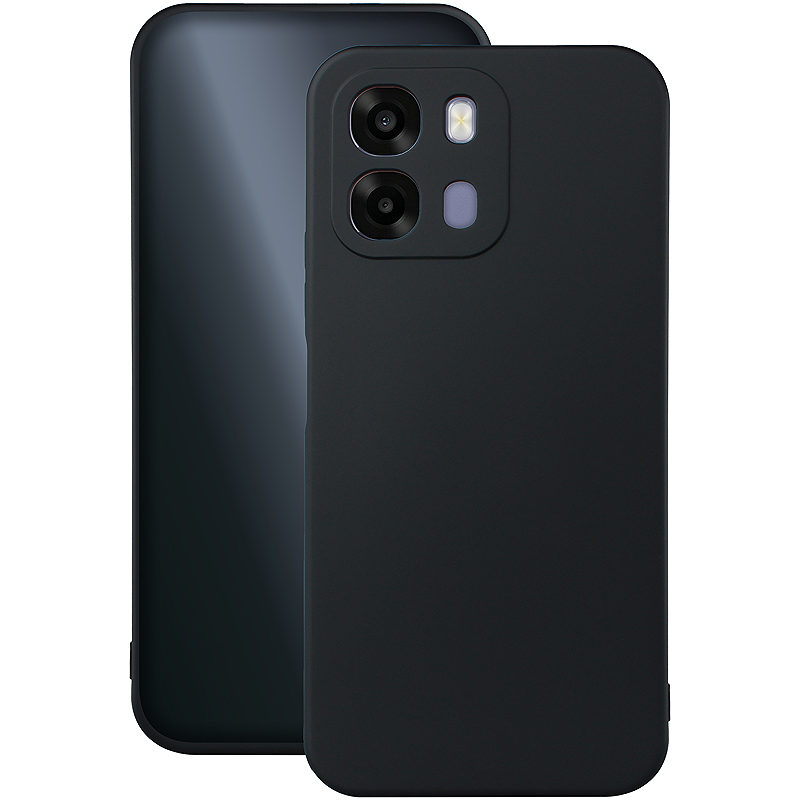 Silicon case for Oppo A6 4G / A6 5G / A6X 4G / A6X 5G / A6S 4G / A6S 5G Global black