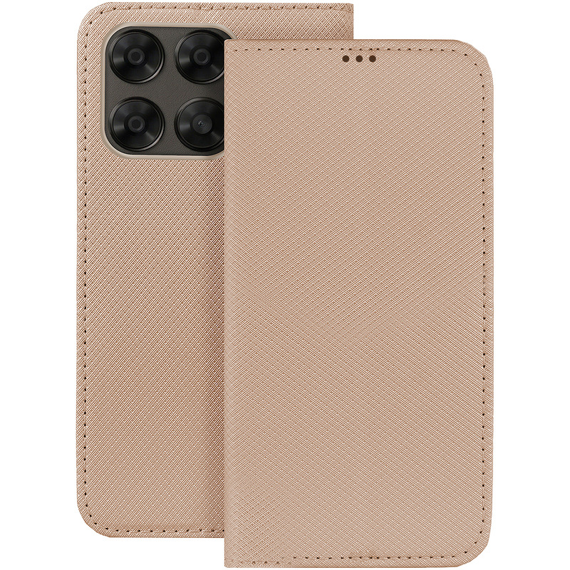 Smart Magnet case for Motorola Moto G67 5G / G77 5G gold