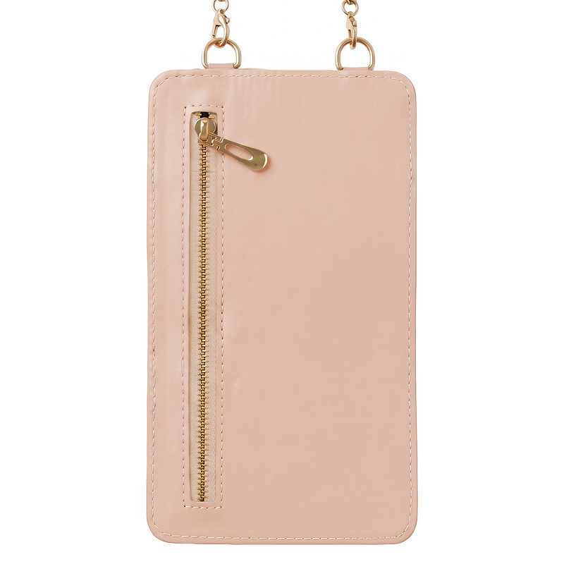 QUILTED PHONE BAG 19*10,5*2CM PINK - Billede 4