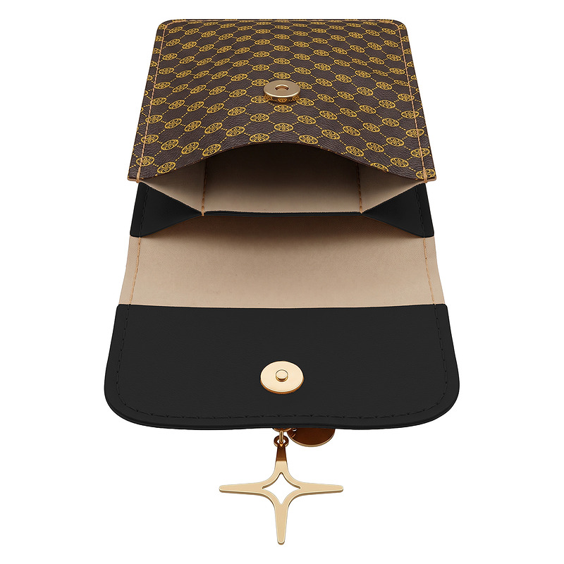 PHONE BAG MOUSE 19*12*2 CM BLACK - Billede 3