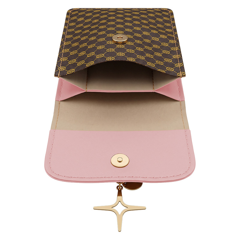 PHONE BAG MOUSE 19*12*2 CM PINK - Billede 3