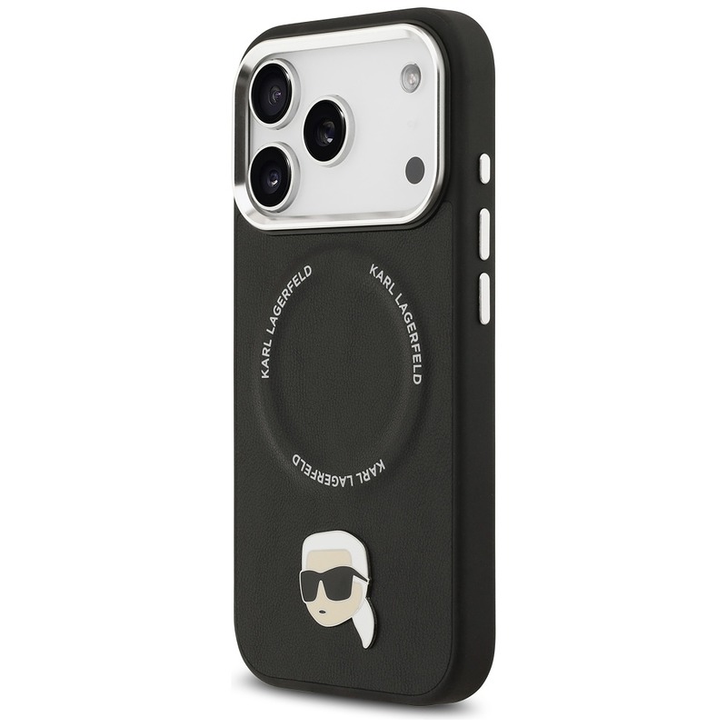Etui Karl Lagerfeld Karl Pin MagSafe do iPhone 17 Pro Max czarny - Billede 2