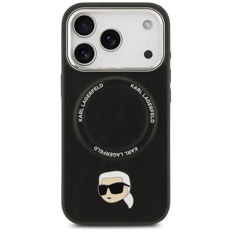 Etui Karl Lagerfeld Karl Pin MagSafe do iPhone 17 Pro Max czarny - Billede 3