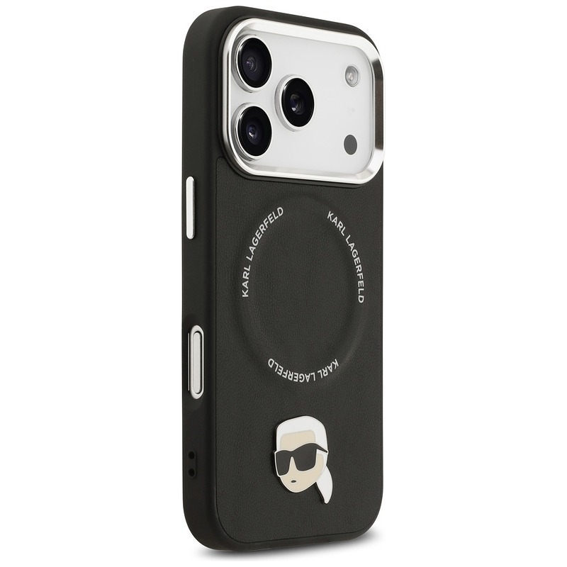 Etui Karl Lagerfeld Karl Pin MagSafe do iPhone 17 Pro Max czarny - Billede 4