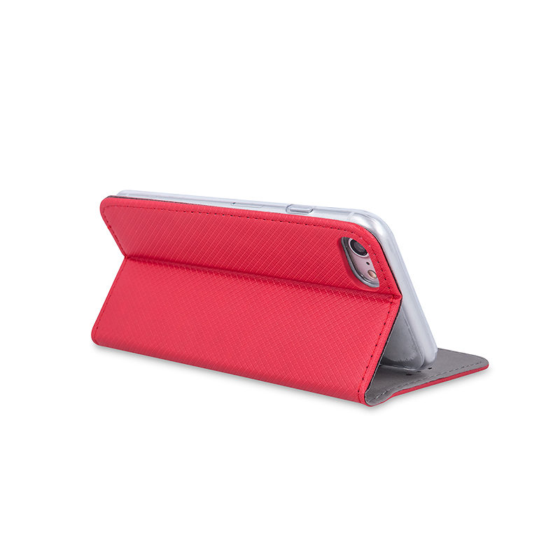 Smart Magnet case for Honor 600 / 600 Pro red - Billede 4