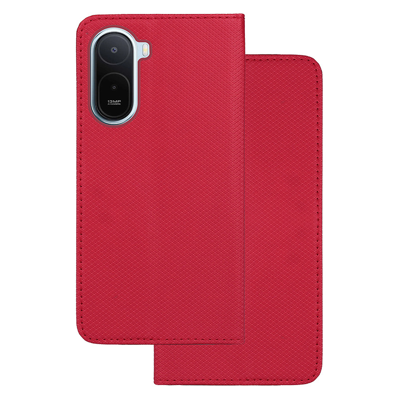 Smart Magnet case for Xiaomi Redmi A7 Pro red