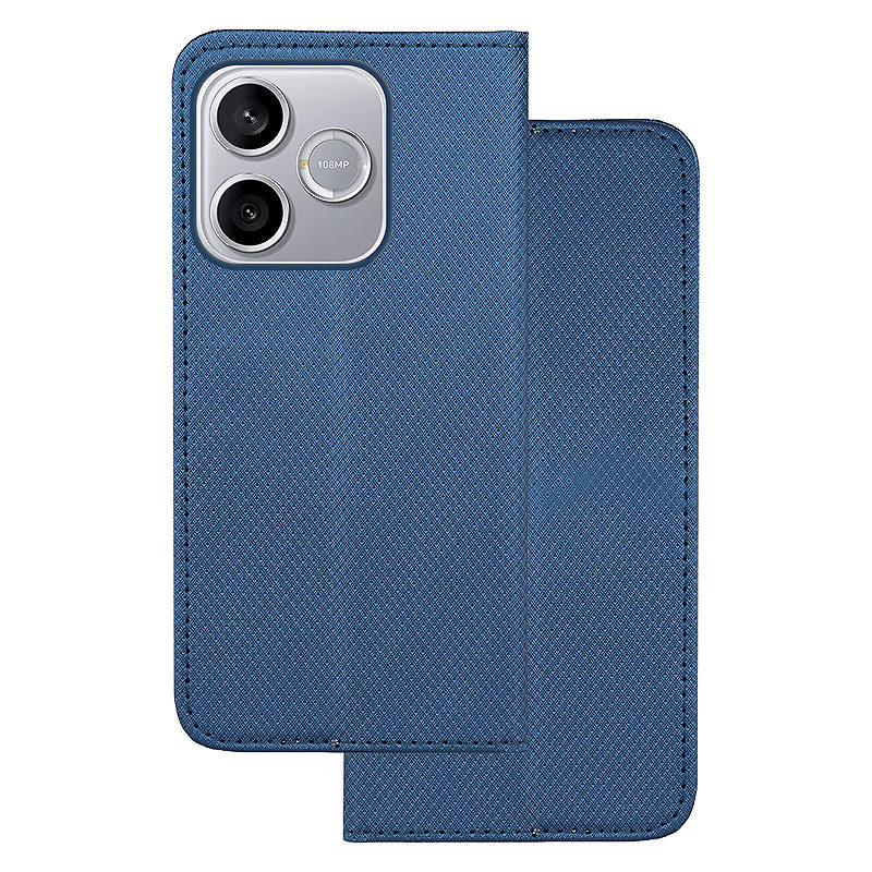 Smart Magnet case for Honor 600 Lite navy blue