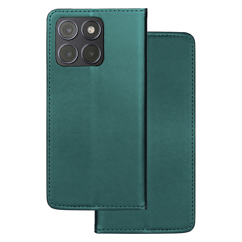 Smart Magnetic case for Motorola Edge 70 Fusion dark green