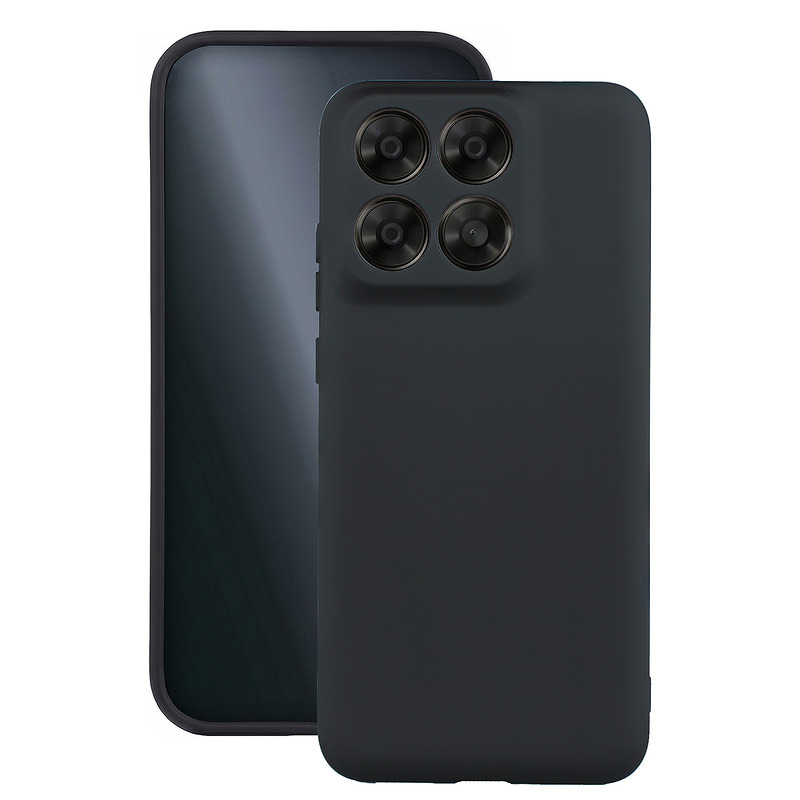 Silicon case for Motorola Edge 70 Fusion black