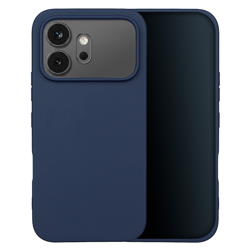 Matt TPU case for Honor 600 dark blue