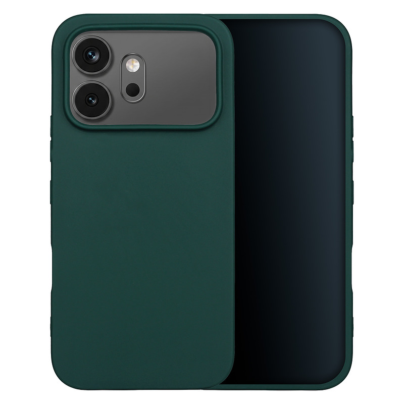 Matt TPU case for Honor 600 forest green