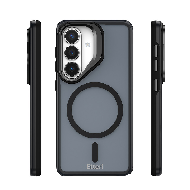 Etteri Morning Fog case for Samsung Galaxy S26 Ultra black - Billede 2