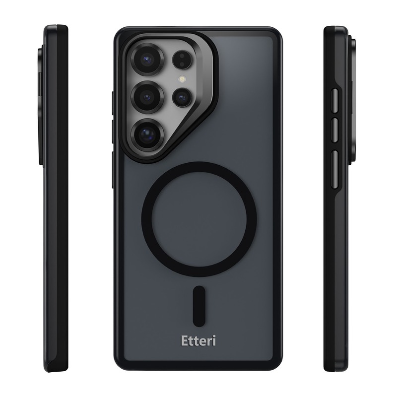 Etteri Morning Fog case for Samsung Galaxy S26 Ultra black - Billede 5