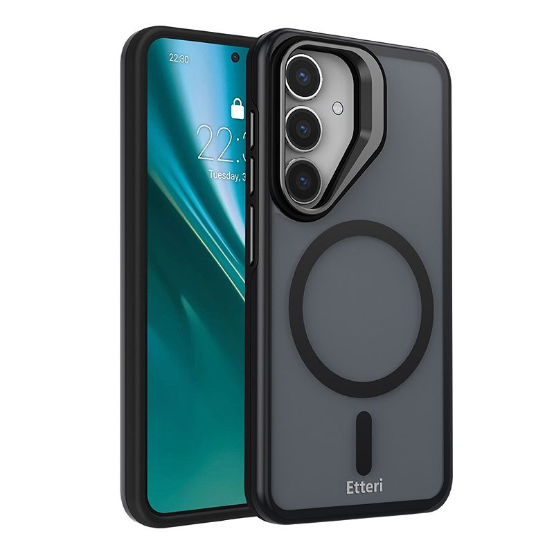 Etteri Morning Fog case for Samsung Galaxy S26 black - Billede 3