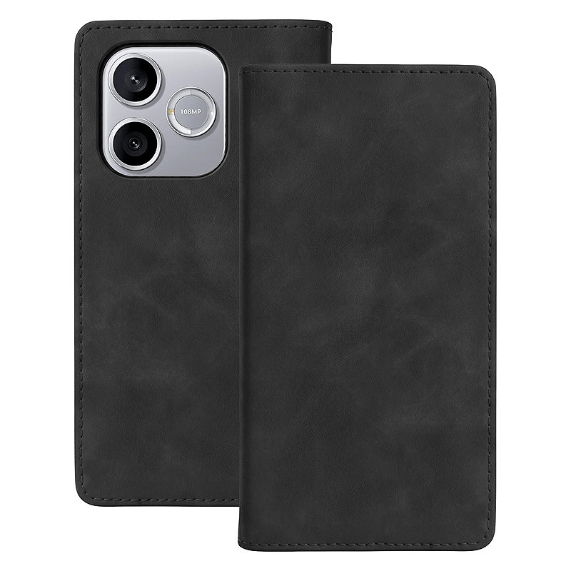 Smart Suede case for Honor 600 lite black