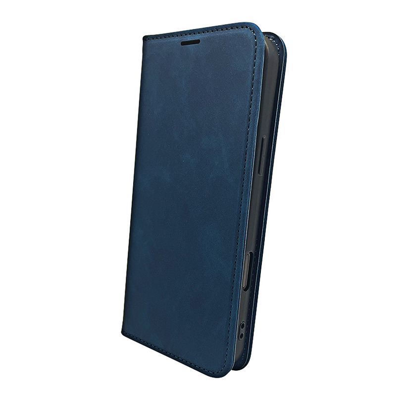 Smart Suede case for Motorola Edge 70 Fusion navy blue - Billede 3