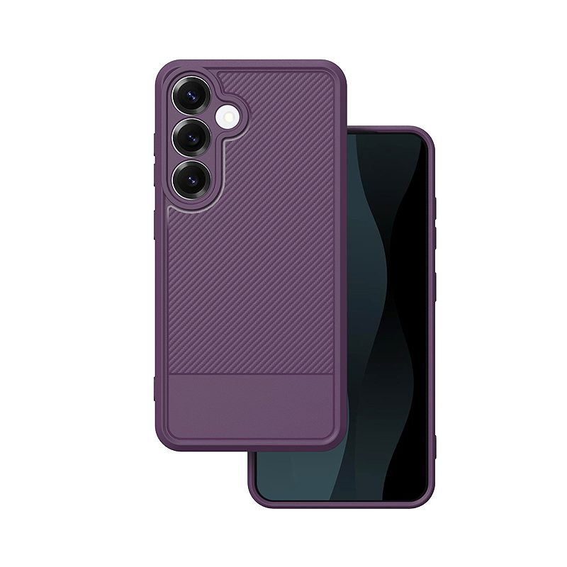 Simple Carbon case for Samsung Galaxy S26 Ultra purple