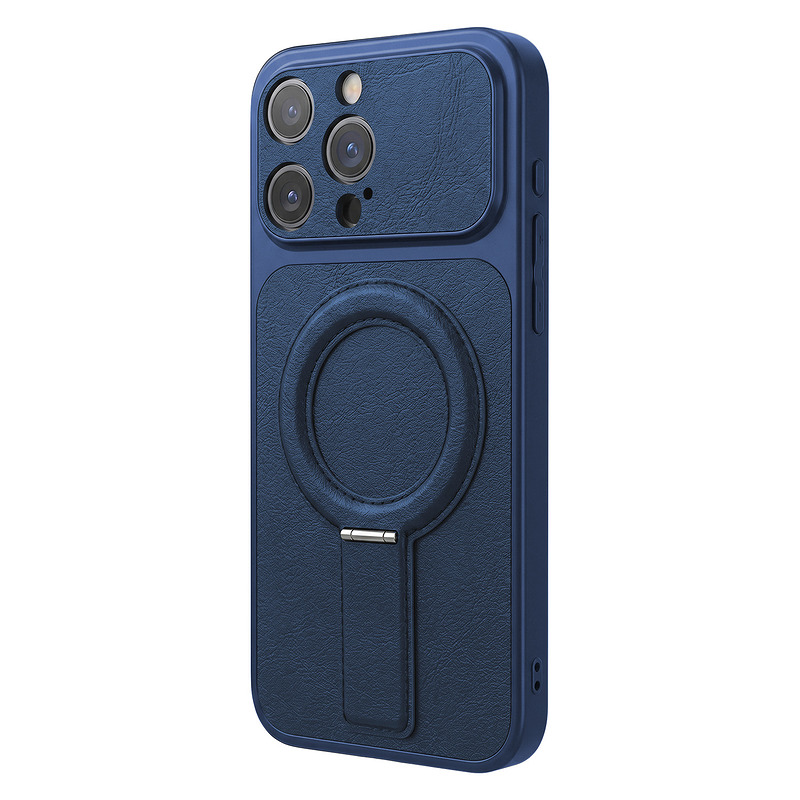 Luxgrip Mag case for iPhone 16 Pro 6,3" dark blue - Billede 3
