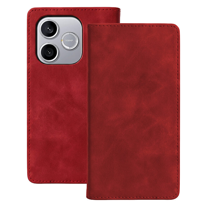 Smart Suede case for Honor 600 lite maroon