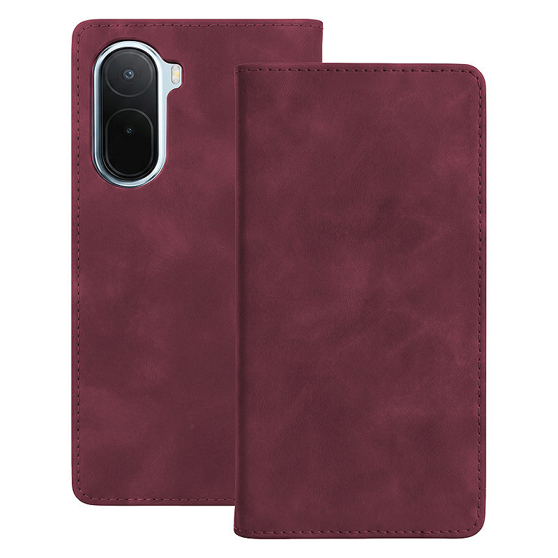 Smart Suede case for Xiaomi Redmi A7 Pro maroon