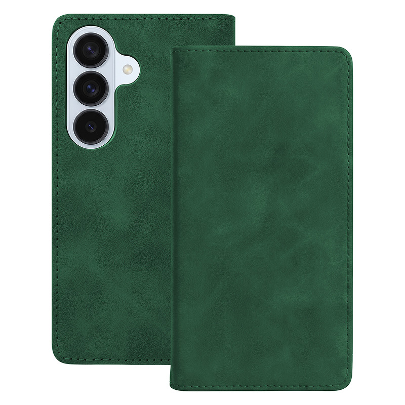 Smart Suede case for Samsung Galaxy S26 green