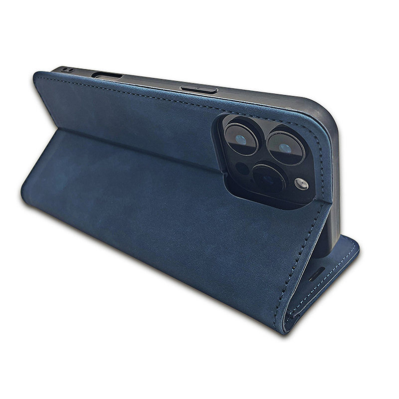 Smart Suede case for Samsung Galaxy A27 5G navy blue - Billede 5