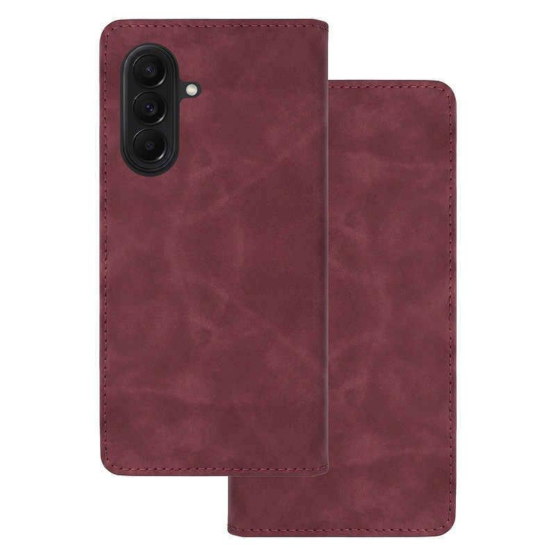 Smart Suede case for Samsung Galaxy A27 5G maroon