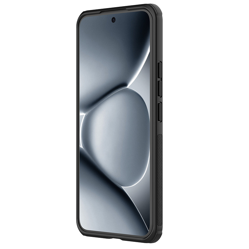 Nillkin Super Frosted Shield Pro Case for Xiaomi Redmi Note 15 Pro+ 5G/Poco M8 Pro 5G transparent black - Billede 4