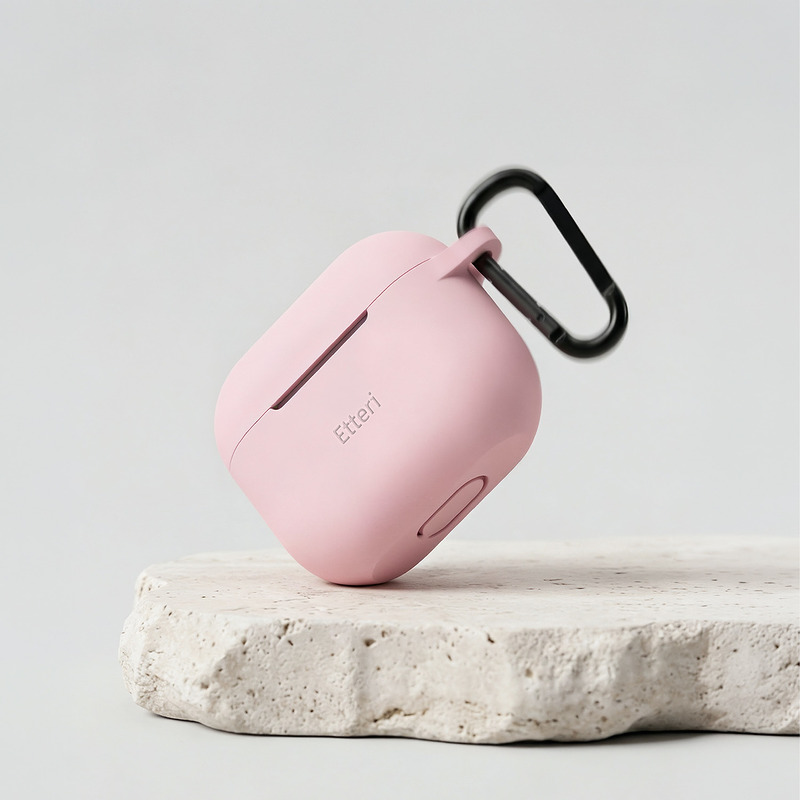 Etteri silicone case for AirPods 3 light pink - Billede 4
