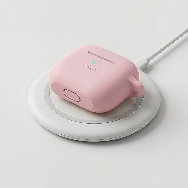 Etteri silicone case for AirPods 3 light pink - Billede 5