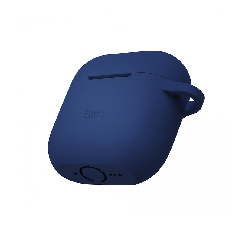 Etteri silicone case for AirPods 4 dark blue - Billede 2