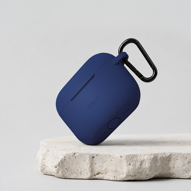 Etteri silicone case for AirPods Pro 3 dark blue - Billede 4