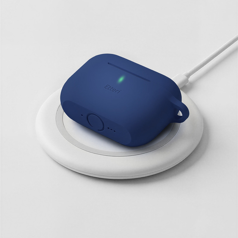Etteri silicone case for AirPods Pro 3 dark blue - Billede 5