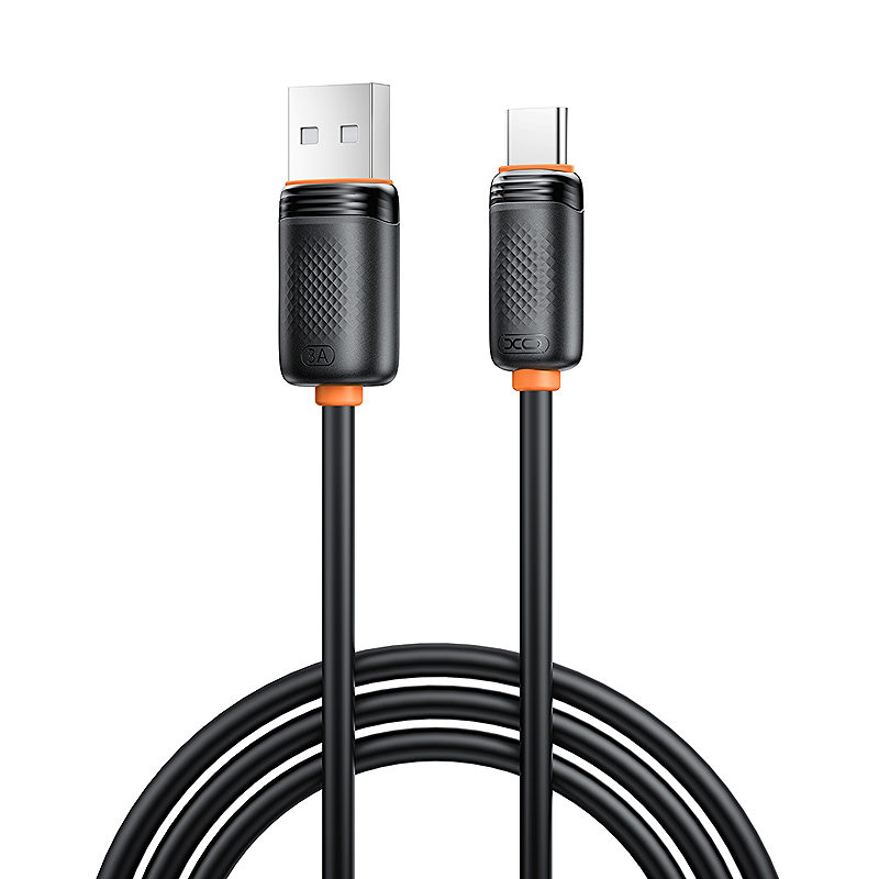XO cable NB302 USB - USB-C 1,0m 3A black