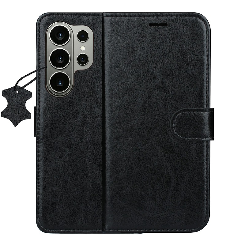 Smart Luxe leather case for Samsung Galaxy S26 Ultra black