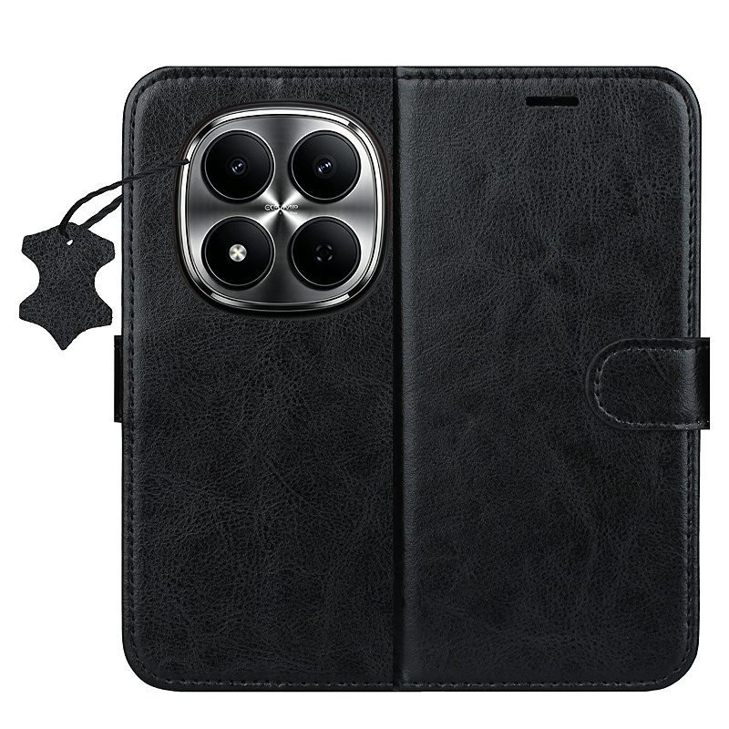 Smart Luxe leather case for Xiaomi Redmi Note 15 Pro 5G black