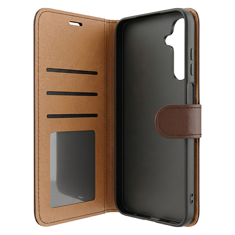 Smart Luxe leather case for Xiaomi Redmi Note 15 5G brown - Billede 4