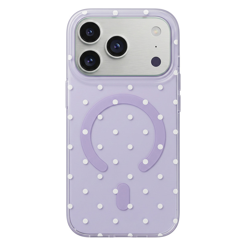 Bubble Dots Mag case for iPhone 11 purple - Billede 4
