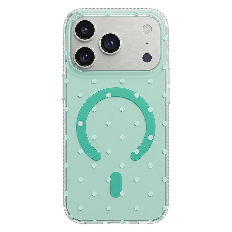 Bubble Dots Mag case for Samsung S26 green - Billede 4